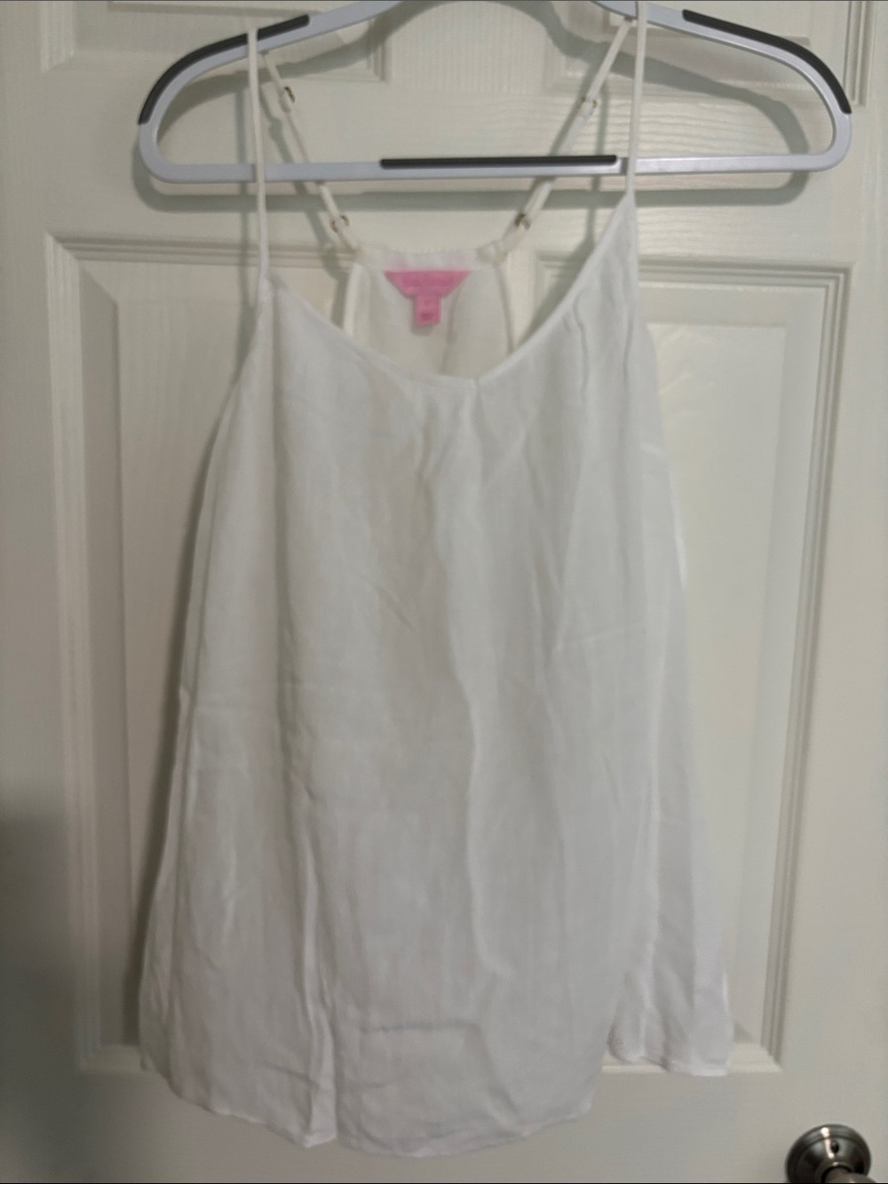 Lilly Pulitzer White Spaghetti Strap Camisole